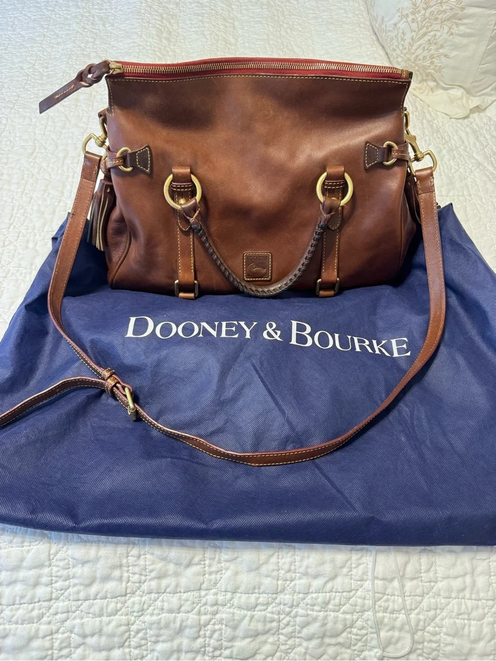 Dooney & Bourke Florentine Satchel - Picture 4 of 10